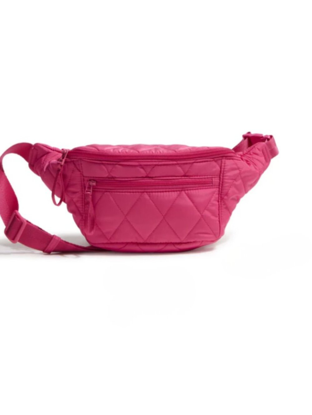 NWT Vera Bradley quilted Peacock Pink  Large Belt Bag